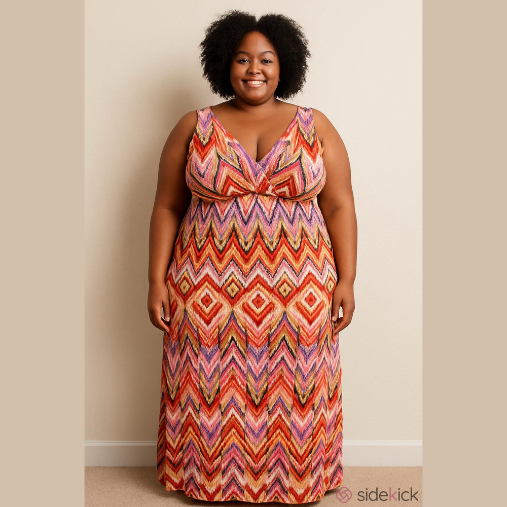 🐥Notations Maxi Dress 2X
